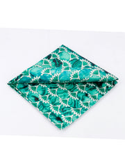 Emerald Jali Reverie Pocket Square