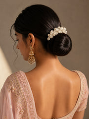 Gulbahar Ivory Silk Gajra