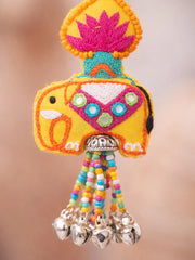 Ladoo Peela Gaj Earring